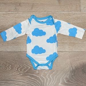 Monica + Andy Long Sleeve Jack + Jill Bodysuit Dream Clouds 0-3 Months